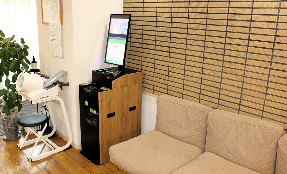 スタンドタイプ／ブラック×オーク（木目調）